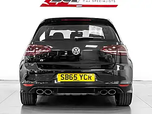 Used 2015 Volkswagen Golf R Black - Interior and Exterior details 4