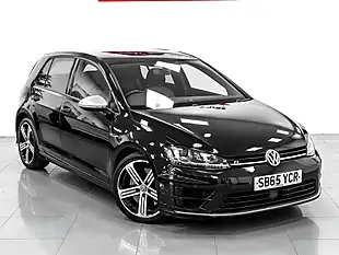 Used 2015 Volkswagen Golf R Black - Interior and Exterior details 5