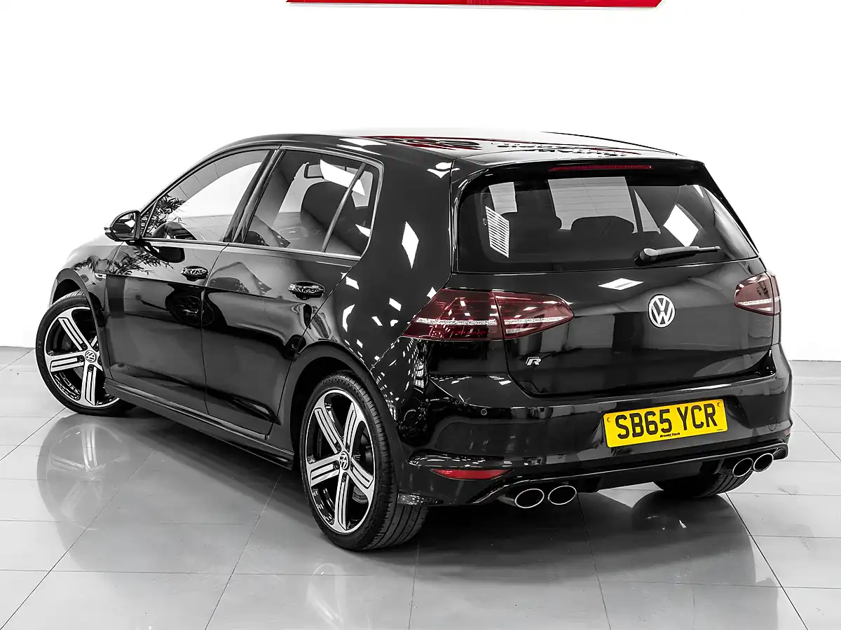 Used 2015 Volkswagen Golf R Black - Interior and Exterior details 6