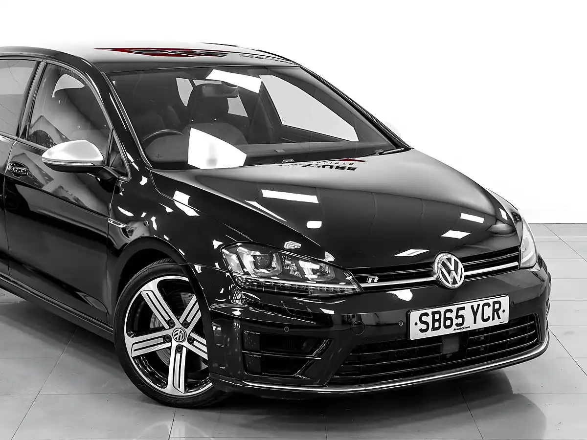 Used 2015 Volkswagen Golf R Black - Interior and Exterior details 7