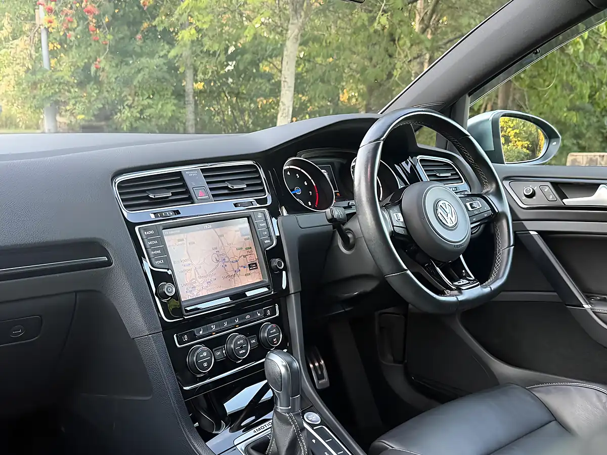 Used 2015 Volkswagen Golf R Black - Interior and Exterior details 3