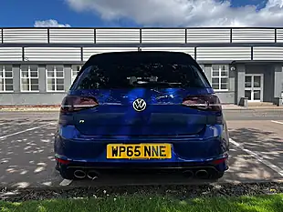 Used 2015 Volkswagen Golf R Blue - Interior and Exterior details 5