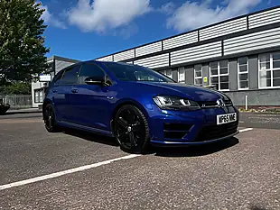 Used 2015 Volkswagen Golf R Blue - Interior and Exterior details 6
