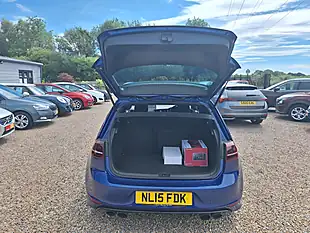 Used 2015 Volkswagen Golf R Blue - Interior and Exterior details 16
