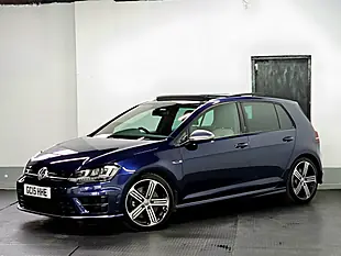 Used 2015 Volkswagen Golf R Night Blue Metallic - Interior and Exterior details 2