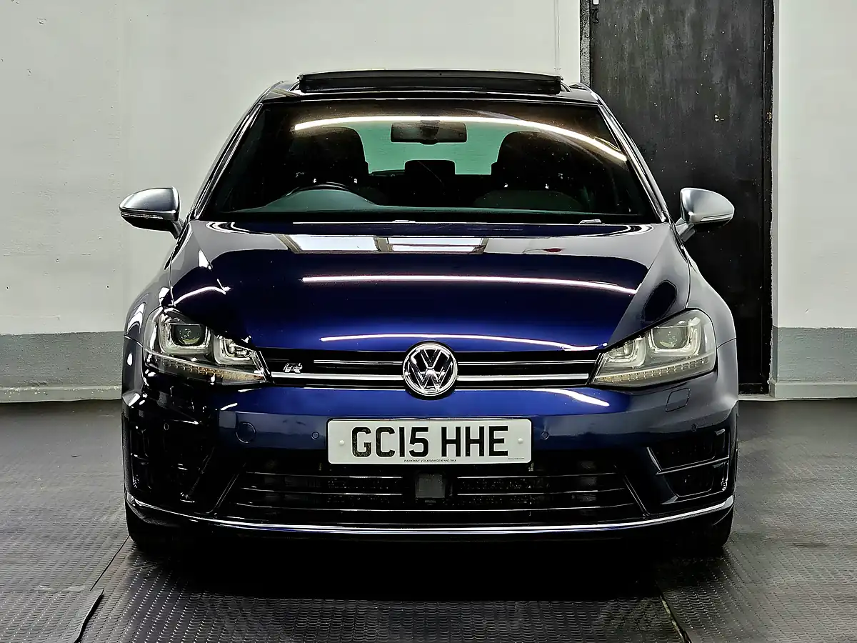 Used 2015 Volkswagen Golf R Night Blue Metallic - Interior and Exterior details 3