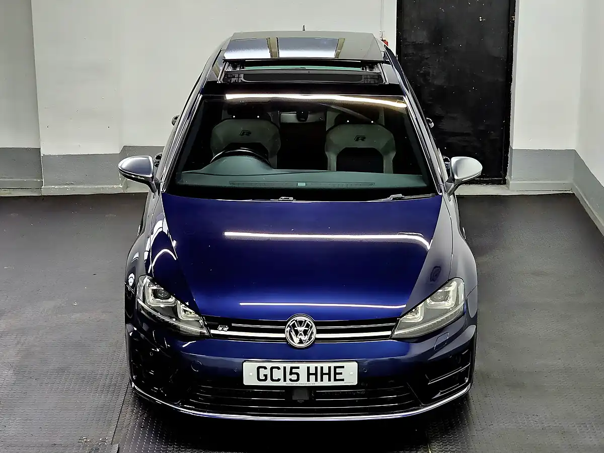 Used 2015 Volkswagen Golf R Night Blue Metallic - Interior and Exterior details 4