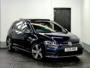 Used 2015 Volkswagen Golf R Night Blue Metallic - Interior and Exterior details 6