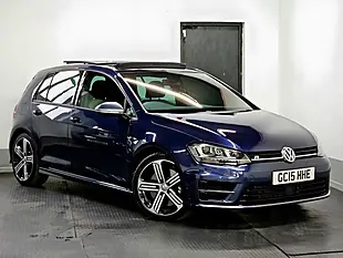 Used 2015 Volkswagen Golf R Night Blue Metallic - Interior and Exterior details 7