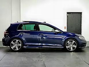 Used 2015 Volkswagen Golf R Night Blue Metallic - Interior and Exterior details 8