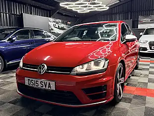 Used 2015 Volkswagen Golf R Red - Interior and Exterior details 10
