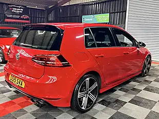 Used 2015 Volkswagen Golf R Red - Interior and Exterior details 3