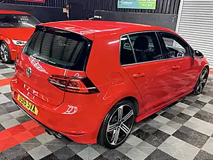 Used 2015 Volkswagen Golf R Red - Interior and Exterior details 4