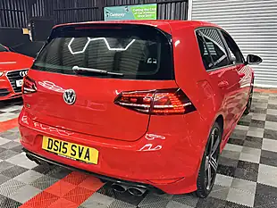 Used 2015 Volkswagen Golf R Red - Interior and Exterior details 5