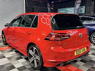 Used 2015 Volkswagen Golf R Red - Interior and Exterior details 6
