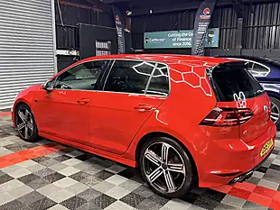 Used 2015 Volkswagen Golf R Red - Interior and Exterior details 8