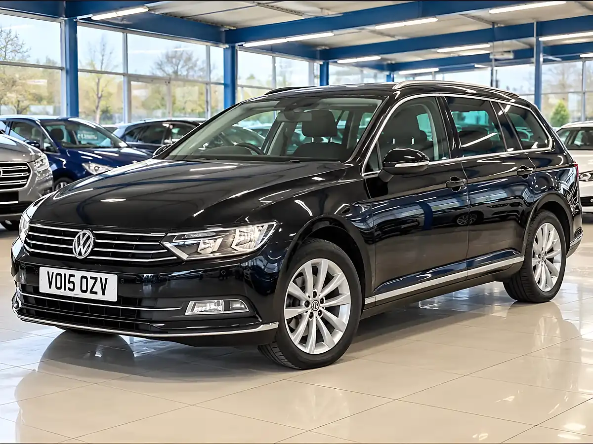 Used 2015 Volkswagen Passat Bluemotion Tech Se Black - Interior and Exterior details 3