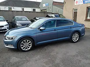 Used 2015 Volkswagen Passat Se Business Blue - Interior and Exterior details 2