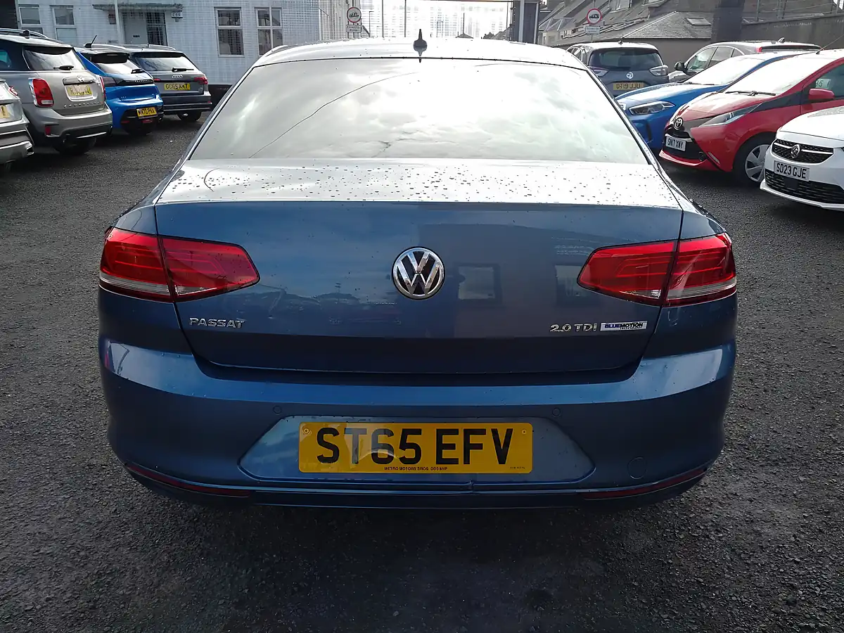 Used 2015 Volkswagen Passat Se Business Blue - Interior and Exterior details 5