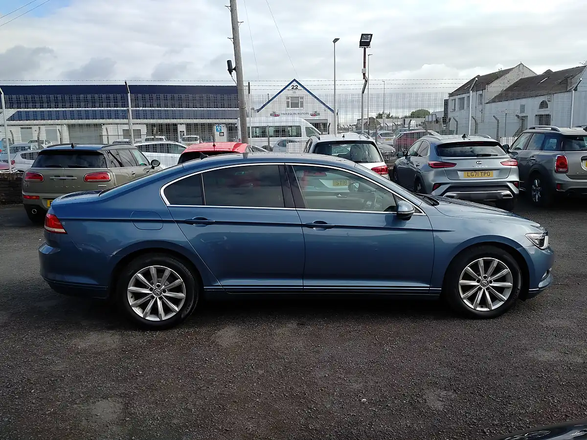 Used 2015 Volkswagen Passat Se Business Blue - Interior and Exterior details 7