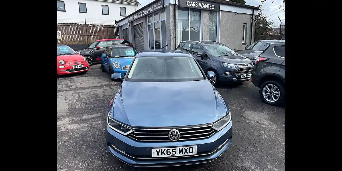 Used 2015 Volkswagen Passat Se Business Blue - Interior and Exterior details 2