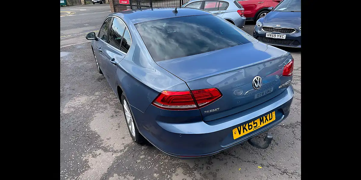 Used 2015 Volkswagen Passat Se Business Blue - Interior and Exterior details 7