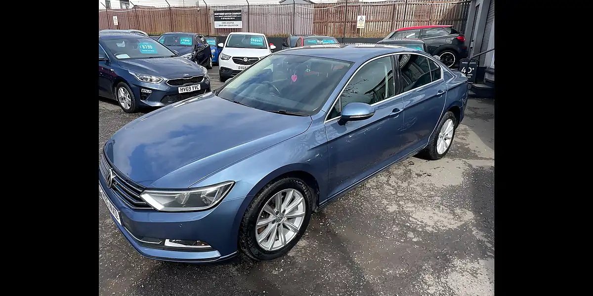 Used 2015 Volkswagen Passat Se Business Blue - Interior and Exterior details 9