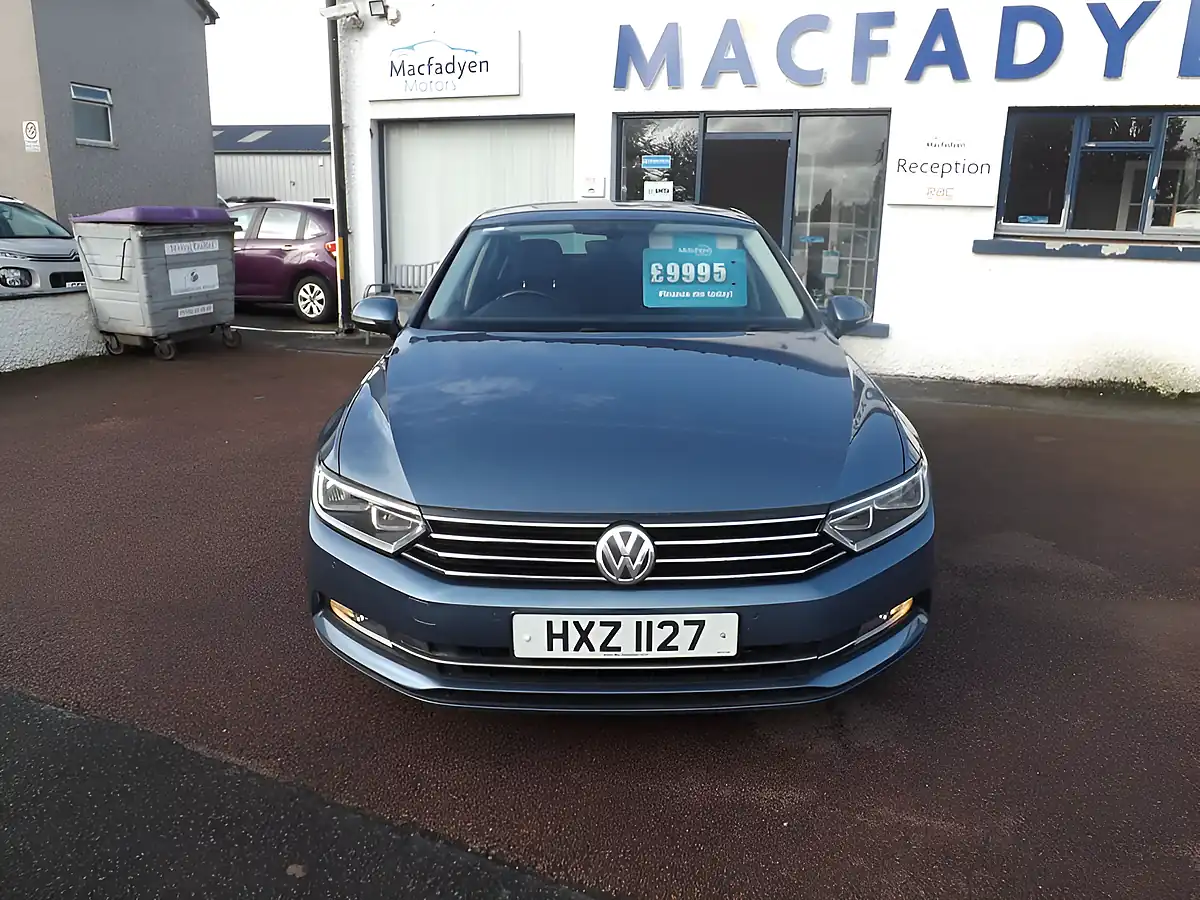 Used 2015 Volkswagen Passat Se Business Blue - Interior and Exterior details 2