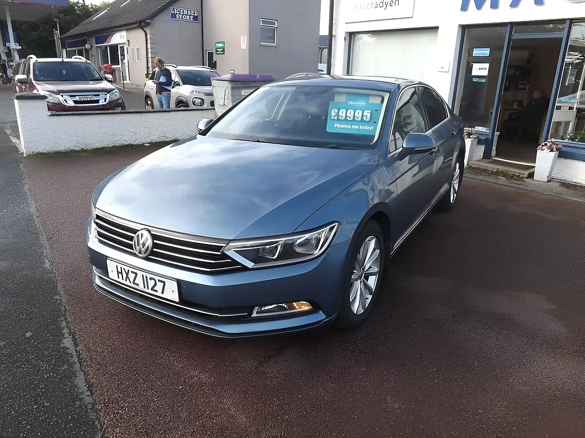 Used 2015 Volkswagen Passat Se Business Blue - Interior and Exterior details 3