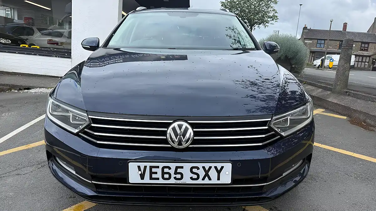 Used 2015 Volkswagen Passat Se Business Midnight Blue - Interior and Exterior details 13