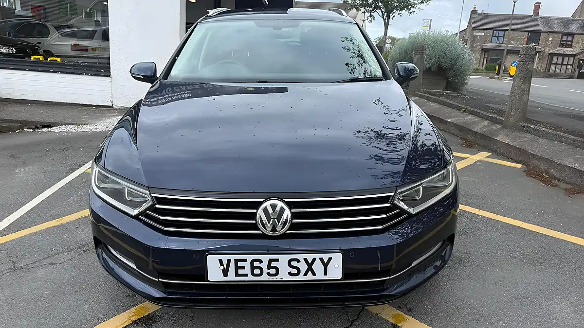 Used 2015 Volkswagen Passat Se Business Midnight Blue - Interior and Exterior details 2