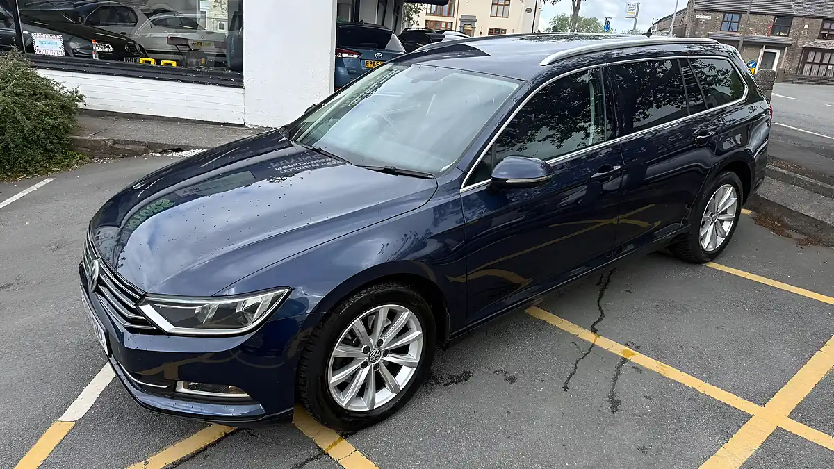 Used 2015 Volkswagen Passat Se Business Midnight Blue - Interior and Exterior details 3