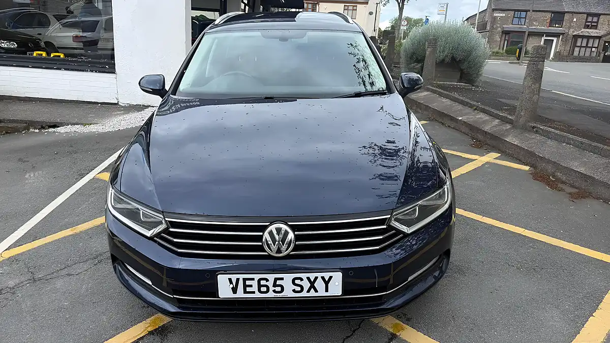 Used 2015 Volkswagen Passat Se Business Midnight Blue - Interior and Exterior details 9