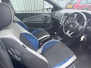 Used 2015 Volkswagen Polo Bluegt Black - Interior and Exterior details 15