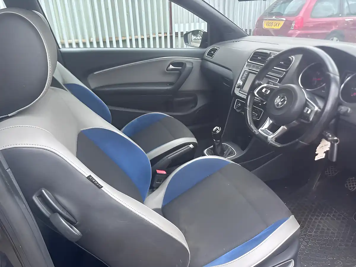 Used 2015 Volkswagen Polo Bluegt Black - Interior and Exterior details 15