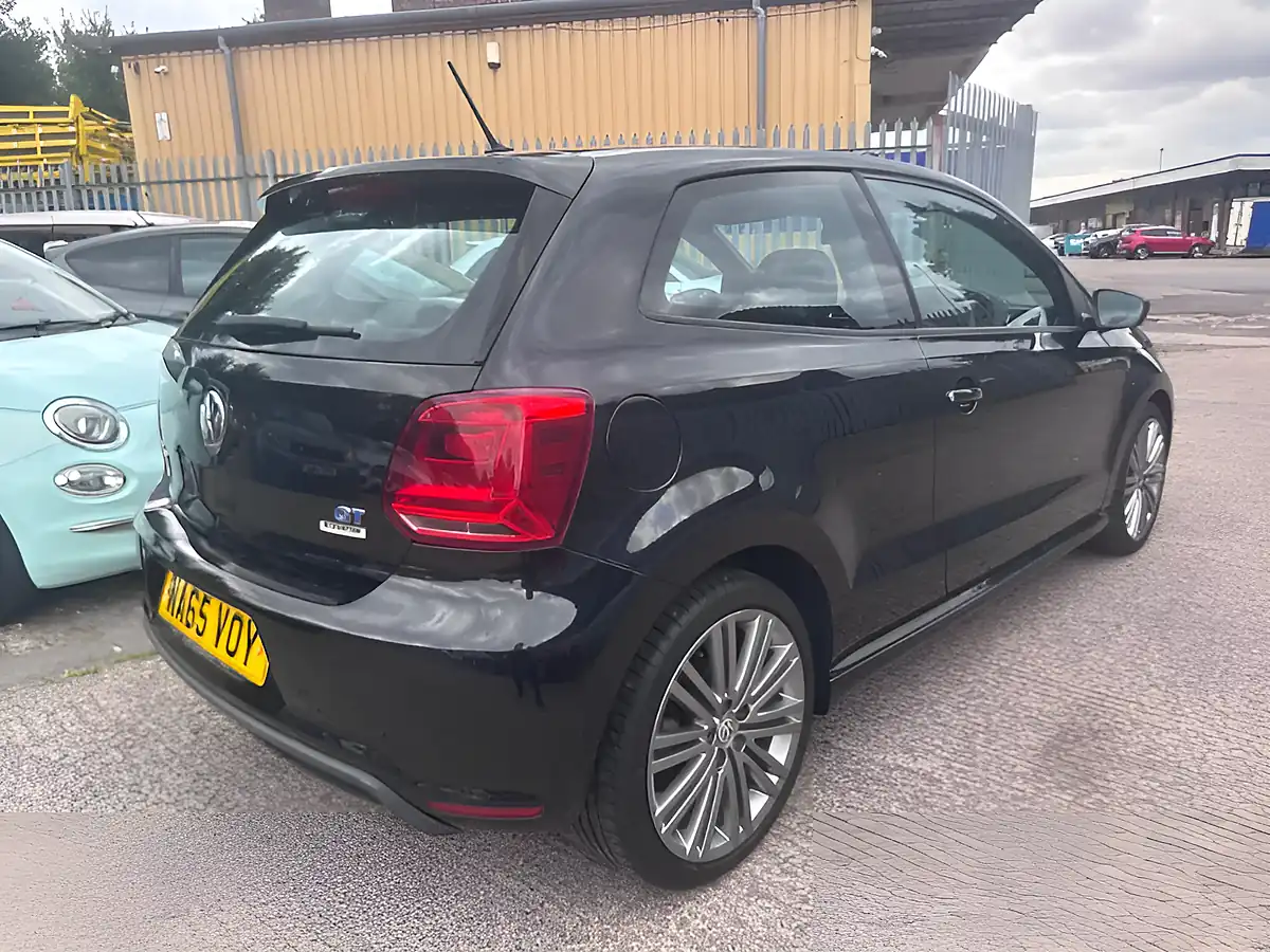 Used 2015 Volkswagen Polo Bluegt Black - Interior and Exterior details 2