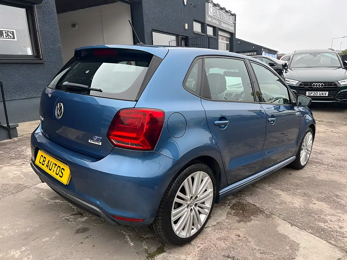 Used 2015 Volkswagen Polo Bluegt Blue - Interior and Exterior details 4