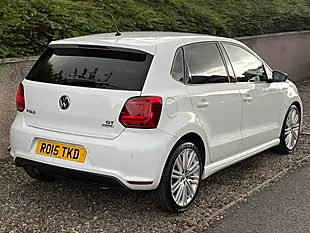 Used 2015 Volkswagen Polo Bluegt White - Interior and Exterior details 7