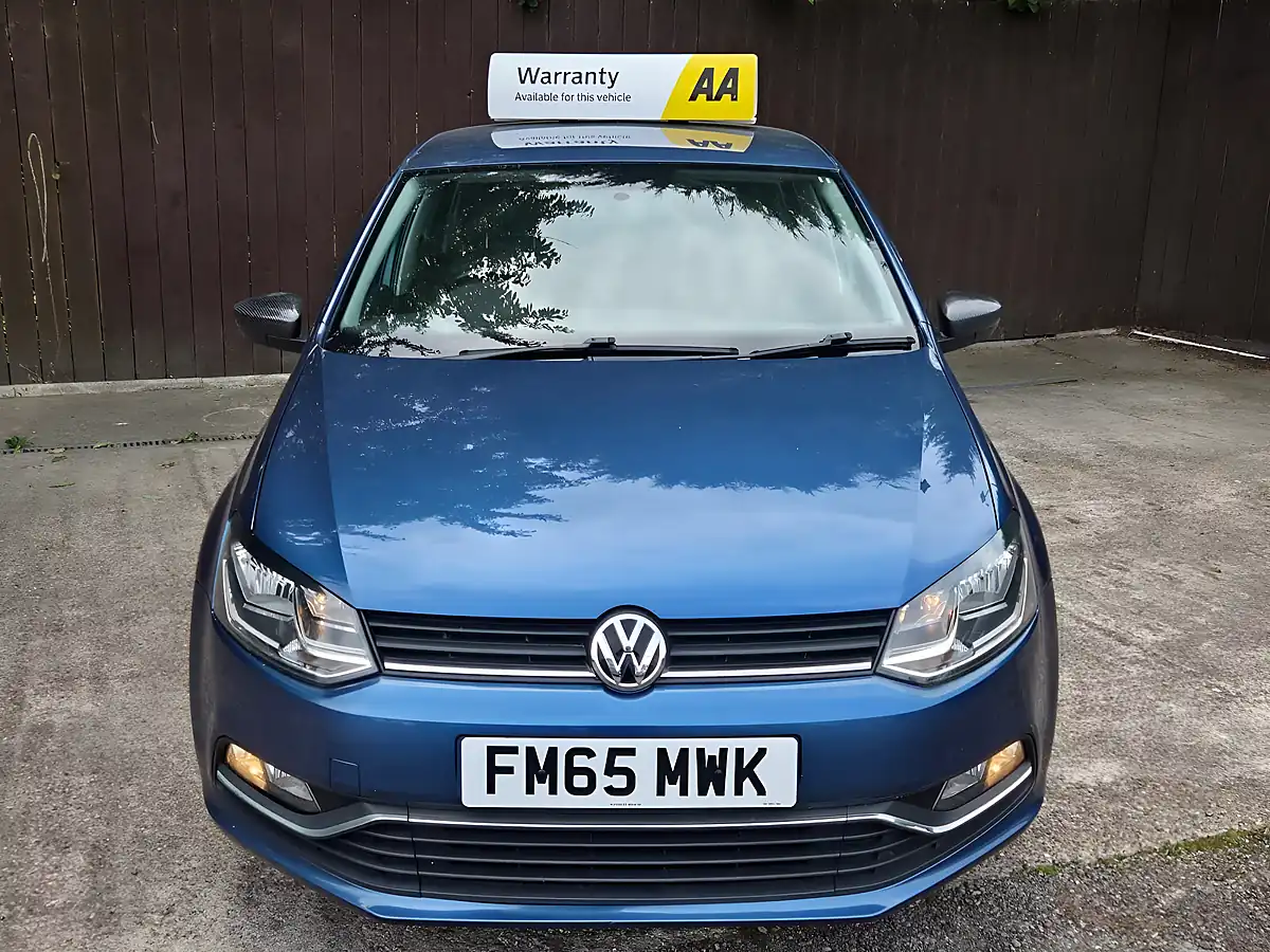 Used 2015 Volkswagen Polo Bluemotion Tech Se Blue - Interior and Exterior details 2