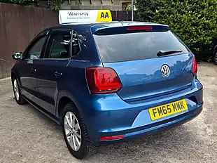 Used 2015 Volkswagen Polo Bluemotion Tech Se Blue - Interior and Exterior details 4