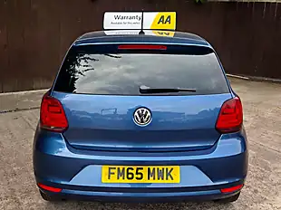 Used 2015 Volkswagen Polo Bluemotion Tech Se Blue - Interior and Exterior details 6