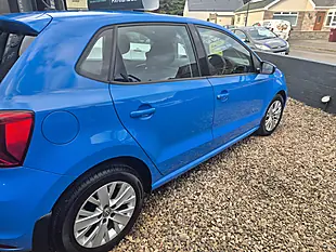 Used 2015 Volkswagen Polo Bluemotion Tech Se Blue - Interior and Exterior details 4