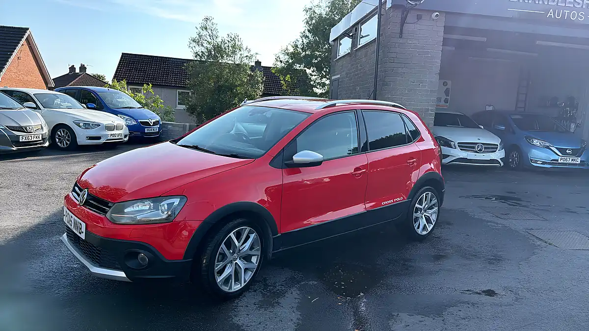 Used 2015 Volkswagen Polo Cross Se Flash Red - Interior and Exterior details 2
