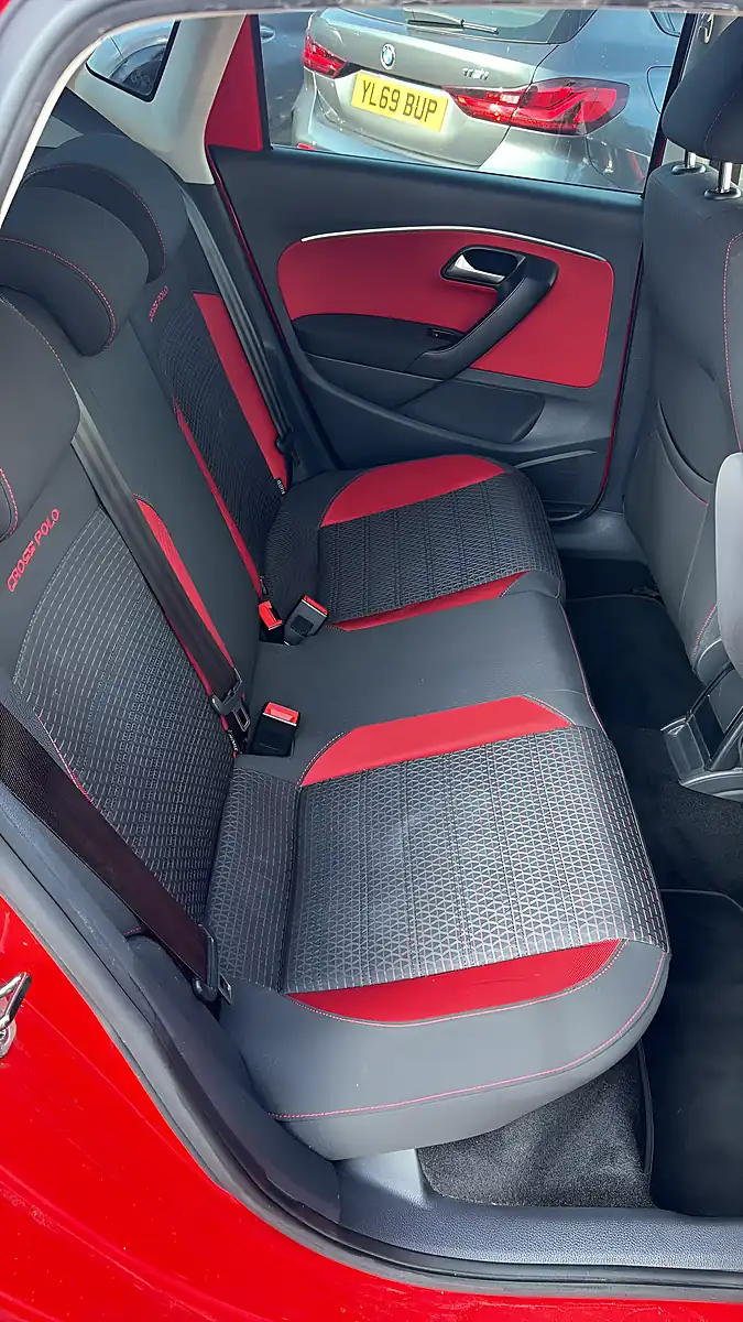 Used 2015 Volkswagen Polo Cross Se Flash Red - Interior and Exterior details 8