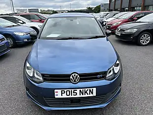 Used 2015 Volkswagen Polo GT Blue - Interior and Exterior details 2