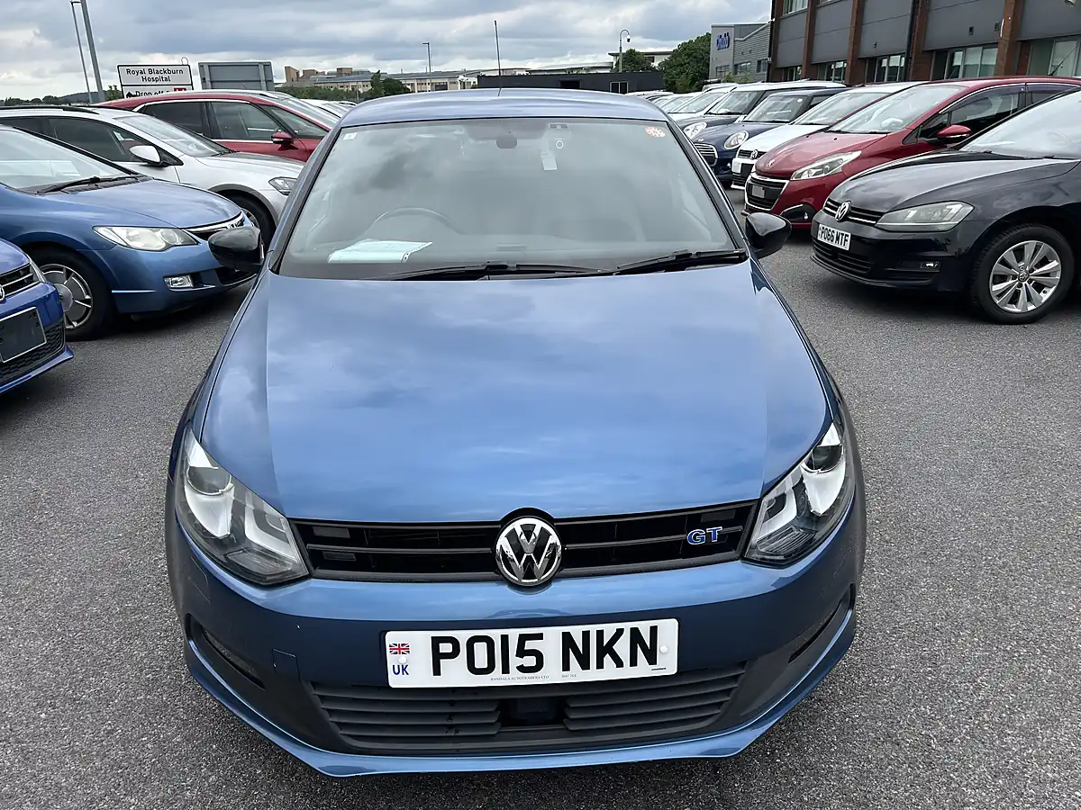 Used 2015 Volkswagen Polo GT Blue - Interior and Exterior details 2