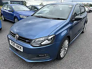 Used 2015 Volkswagen Polo GT Blue - Interior and Exterior details 3