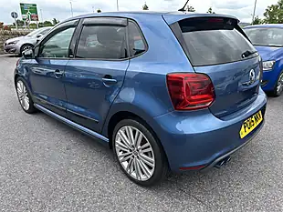 Used 2015 Volkswagen Polo GT Blue - Interior and Exterior details 4