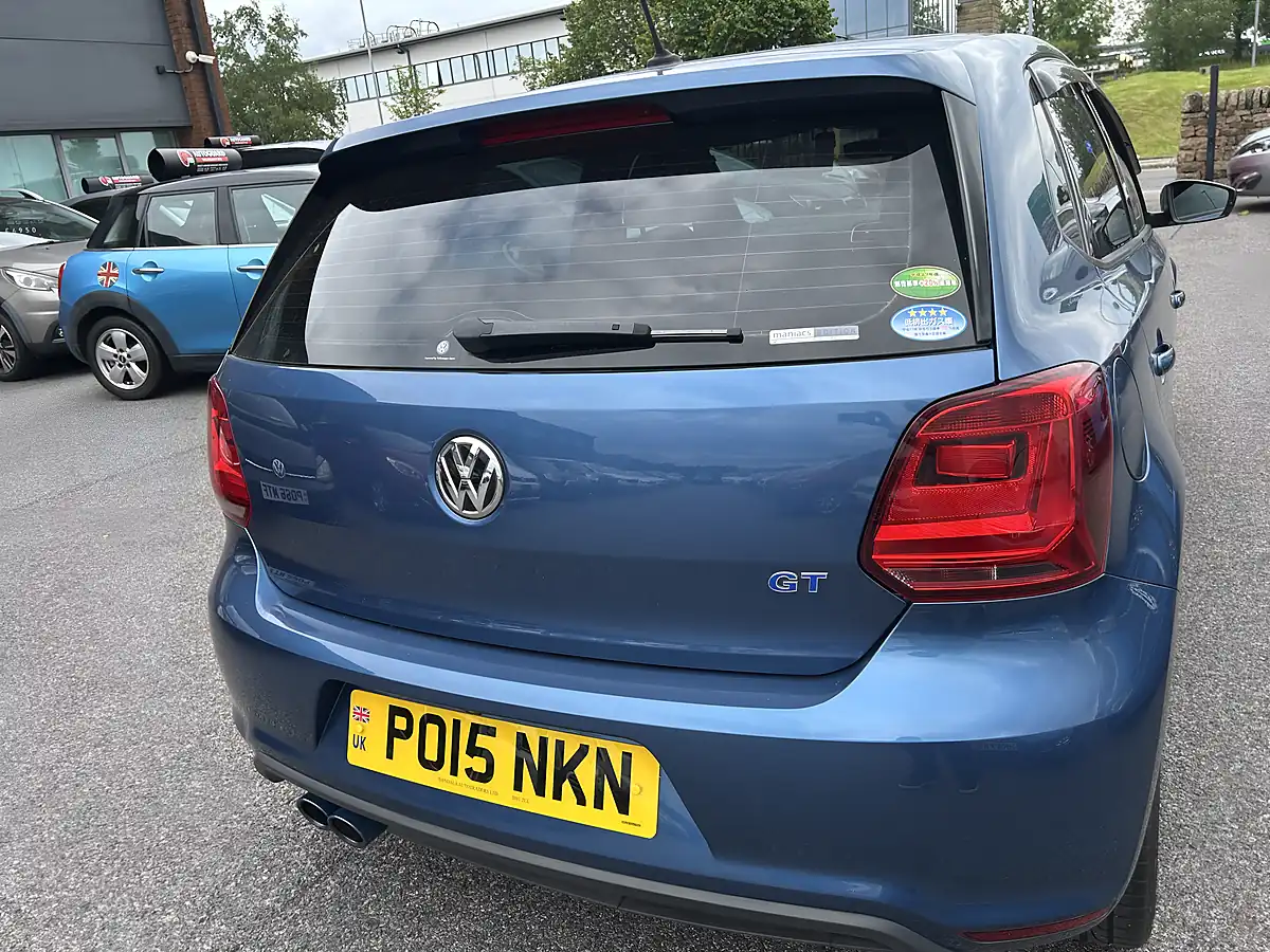 Used 2015 Volkswagen Polo GT Blue - Interior and Exterior details 5