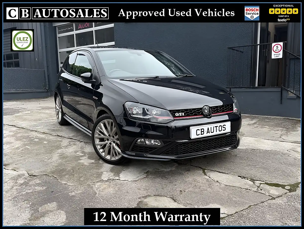 Used 2015 Volkswagen Polo GTI Black - Front View